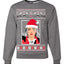I'm the Naughty Type Song Parody | Billie Music Fan Xmas  Ugly Christmas Sweater Unisex Crewneck Sweatshirt