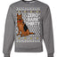 Zero Bark Thirty Funny Dog Xmas Merry Ugly Christmas Sweater Unisex Crewneck Graphic Sweatshirt