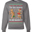Tis Season to get Naughty Xmas Merry Ugly Christmas Sweater Unisex Crewneck Graphic Sweatshirt