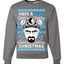 Have a Blue Christmas Walter Breaking TV Christmas Ugly Christmas Sweater Unisex Crewneck Graphic Sweatshirt