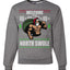 Funny Santa Gym Lifting Welcome to The North Swole Merry Ugly Christmas Sweater Unisex Crewneck Graphic Sweatshirt