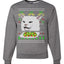 Women Yelling At Cat Meme Funny Twitter Tik Tok 2019  Ugly Christmas Sweater Unisex Crewneck Sweatshirt