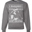 Harambe Loved Christmas Funny Xmas Gorilla Meme Merry Ugly Christmas Sweater Unisex Crewneck Graphic Sweatshirt