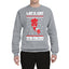 Lets Get Sith Faced White Ugly Christmas Sweater Unisex Crewneck Graphic Sweatshirt