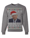 Miss Me Yet? Donald Trump President USA Xmas Merry Ugly Christmas Sweater Unisex Crewneck Graphic Sweatshirt