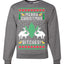 Merry Christmas Bitches Merry Ugly Christmas Sweater Unisex Crewneck Graphic Sweatshirt