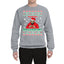 Santa!! Do You Love Me? Ugly Christmas Sweater  Ugly Christmas Sweater Unisex Crewneck Graphic Sweatshirt