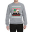Happy Holidays From Dunder Mifflin Inc, Paper Company Mike and Dwight Ugly Christmas Sweater Unisex Crewneck Graphic Sweatshirt