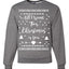All I Want for Christmas is You Merry Ugly Christmas Sweater Unisex Crewneck Graphic Sweatshirt