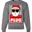 Santa Claus Plug Escobar Narcos Funny Merry Ugly Christmas Sweater Unisex Crewneck Graphic Sweatshirt