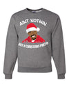 Ain't Nothin But a Christmas Party OG Rapper Ugly Christmas Sweater Unisex Crewneck Graphic Sweatshirt