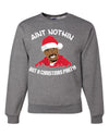 Ain't Nothin But a Christmas Party Funny 2pac Xmas Tupac Ugly Christmas Sweater Unisex Crewneck Graphic Sweatshirt