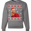 Will Smith Fresh Prince Of Bel Air  Christmas Xmas Candy Cane Ugly Christmas Sweater Unisex Crewneck Sweatshirt