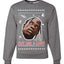 Out Like a Light Ugly Christmas Sweater Unisex Crewneck Graphic Sweatshirt