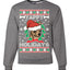 Yappy Holidays  Merry Ugly Christmas Sweater Unisex Crewneck Graphic Sweatshirt