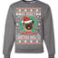 My Pugly Christmas Sweater Christmas Unisex Crewneck Graphic Sweatshirt