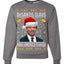 DeSantis Claus Merry Ugly Christmas Sweater Unisex Crewneck Graphic Sweatshirt