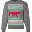 Nakatomi Plaza Christmas Party Survivor Merry Ugly Christmas Sweater Unisex Crewneck Graphic Sweatshirt