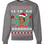 Le'th Go Brandon  Ugly Christmas Sweater Unisex Crewneck Graphic Sweatshirt