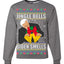 Jingle Bells Biden Smells Ugly Christmas Sweater Unisex Crewneck Graphic Sweatshirt