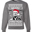 Merry Christmusk Funny Elon Musk Meme Ugly Christmas Sweater Unisex Crewneck Graphic Sweatshirt