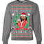 The Dude Abides Christmas Ugly Christmas Sweater Unisex Crewneck Graphic Sweatshirt