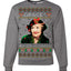 Aunt Grace? She Died 30 Years Ago, Blessing Ugly Christmas Sweater Unisex Crewneck Sweatshirt
