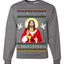 Put Christ Back In Christmas Ugly Christmas Sweater Unisex Crewneck Sweatshirt