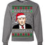Merry Creedmas Office Humor TV Ugly Christmas Sweater Unisex Crewneck Sweatshirt