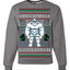 Abdominal Swoleman Fitness Yeti Ugly Christmas Sweater Unisex Crewneck Sweatshirt