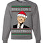 Treason's Greetings Biden President Humor Ugly Christmas Sweater Unisex Crewneck Sweatshirt