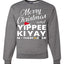 Merry Christmas and Yippee Ki Yay MOFO Christmas Unisex Crewneck Sweatshirt