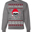 Valhalla Deck The Halls With Skulls & Bodies Ugly Christmas Sweater Unisex Crewneck Sweatshirt
