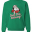 Santa Dont Stop Believing Merry Christmas Unisex Crewneck Graphic Sweatshirt