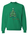Merry Merry Christmas Tree Star Merry Christmas Unisex Crewneck Graphic Sweatshirt