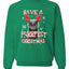 Have A Purrfect  Merry Christmas Unisex Crewneck Graphic Sweatshirt
