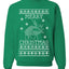 Merry Christmas Reindeer Humping Merry Ugly Christmas Sweater Unisex Crewneck Graphic Sweatshirt