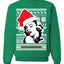 Merry Kissmas Marilyn Monroe Merry Ugly Christmas Sweater Unisex Crewneck Graphic Sweatshirt