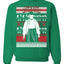 Let's Get Strange White Ugly Christmas Sweater Unisex Crewneck Graphic Sweatshirt