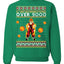 All I Want For Christmas Is To Reach Over 9000 Ugly Christmas Sweater Unisex Crewneck Graphic Sweatshirt