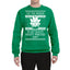 Tis The Season To Get Riggity, Riggity Wrecked, Son! Ugly Christmas Sweater Unisex Crewneck Graphic Sweatshirt