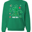 Merry Christmas Trex Tree Rex Merry Christmas Unisex Crewneck Graphic Sweatshirt