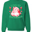 I Do it for the Hos Xmas Merry Christmas Unisex Crewneck Graphic Sweatshirt