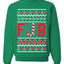 FJB Candy Cane  Ugly Christmas Sweater Unisex Crewneck Graphic Sweatshirt