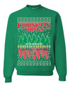 Funny Parody Christmas Things Ugly Christmas Sweater Unisex Crewneck Graphic Sweatshirt