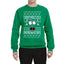 I Turned Myself Into a Christmas Sweater Morty  Ugly Christmas Sweater Unisex Crewneck Graphic Sweatshirt