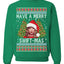 Merry Swiftmas Ugly Christmas Sweater Unisex Crewneck Sweatshirt