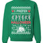 I Prefer Halloween Dancing Skeletons Ugly Christmas Sweater Unisex Crewneck Sweatshirt