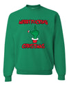 Merry Fucking Christmas Ugly Christmas Sweater Unisex Crewneck Graphic Sweatshirt
