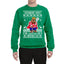 Biggie Wonder Why Christmas Missed Us King On A Throne Ugly Christmas Sweater Unisex Crewneck Graphic Sweatshirt